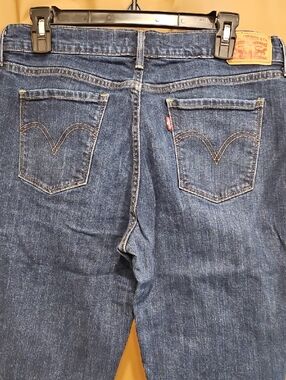 Levi's Women's Classic Blue Denim Jeans - Dark Blue